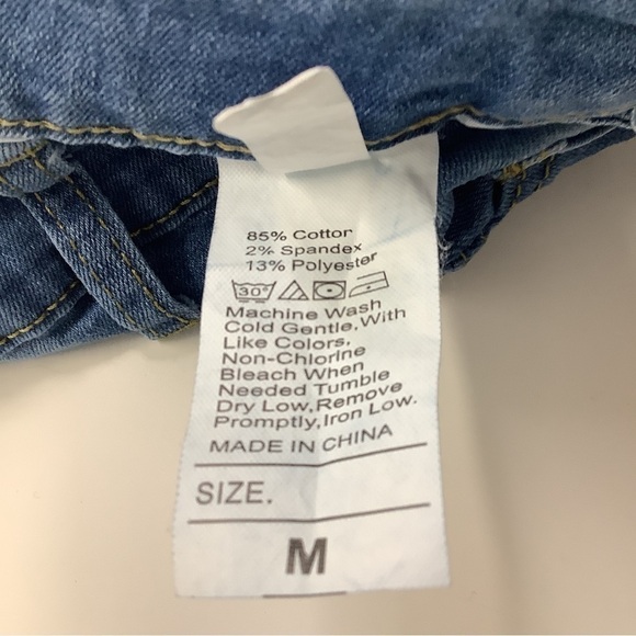 Shein Ripped Jeans Shorts (Preowned) - Picture 3 of 4